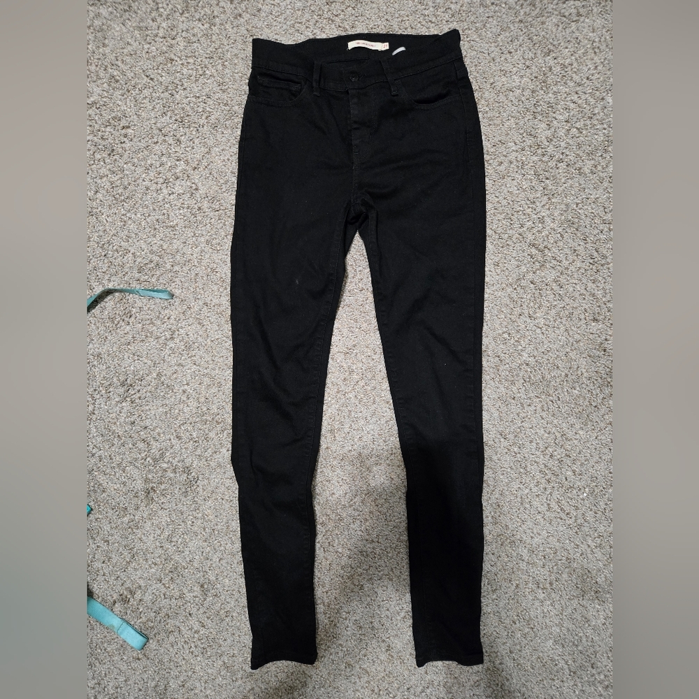 Levi's Black Skinny Jeans